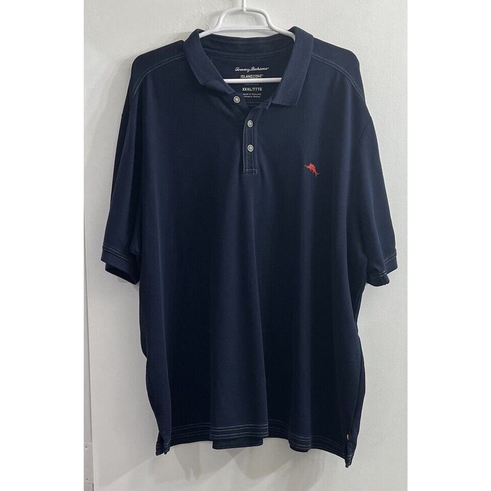 Tommy Bahama Blue Polo Shirt Casual Style